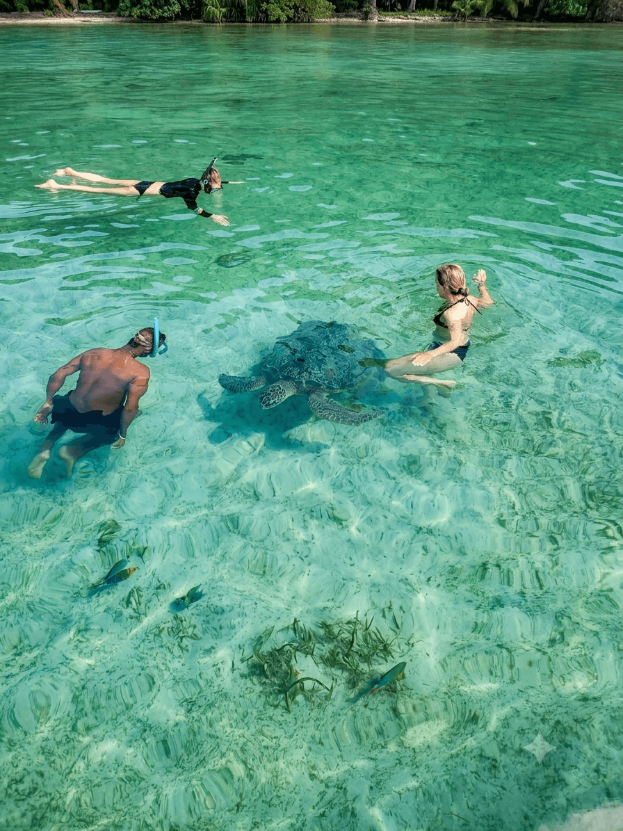 Snorkeling dans les eaux de Nosy Be